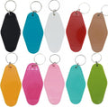 10pcs Blank Hotel Keychains Bulk Vintage Motel Keychain Vinyl HTV printing by Nwsrayu