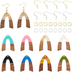 FASHEWELRY Resin Wood Earring Kit by FASHEWELRY