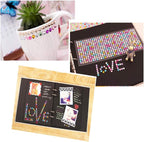 4032 Pieces 6 mm Colorful Bling Rhinestone Sticker Sheet Gem Diamond self - Image 4