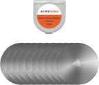 60mm Rotary Cutter Blades 10 Pack Replacement Blades Fits Fiskars, DAFA by ALHXGUSLO