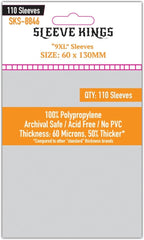 Sleeve Kings Standard Card Sleeves – 110 Count, Large Size – SKU: SKS-8846 by SleeveKings