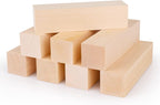 8 Pack Basswood Carving Blocks 6 X 1.5 X 1.5 Inch, Large Whittling Wood Carving by Fowecelt