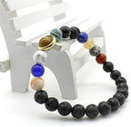 ONLYJUMP Planet Bracelet Solar System Universe Galaxy Bracelet Handmade Natural - Image 5