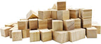 MUXGOA Wooden Cubes, 3/4inch Wood Square Blocks - Image 4