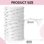 Syhood 65 Feet Floral Wire Rustic Vine Bind Wire - Image 2