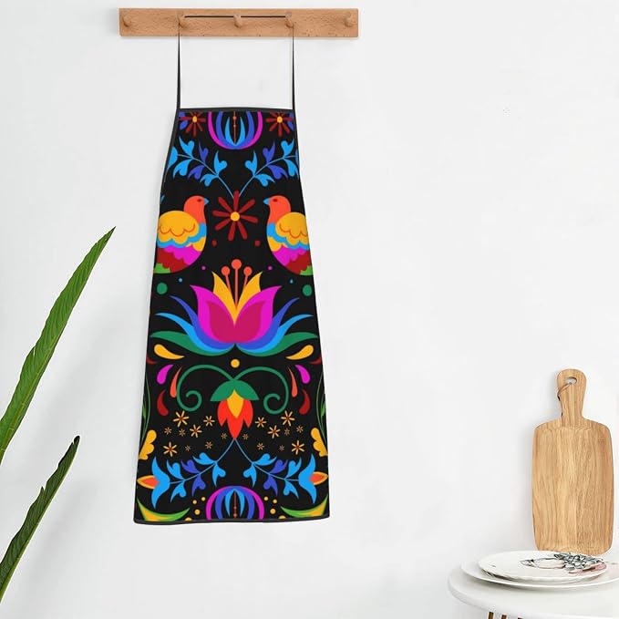 Apron Cooking Chef Work Shop Women Men Baking Decorations Painting Bbq Grilling - Image 7