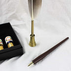 GIFTS Calligraphy Pen Set, 12-Piece Kit, 5 Nib & 5 Ink Set, Writing Quill Pen - Image 8