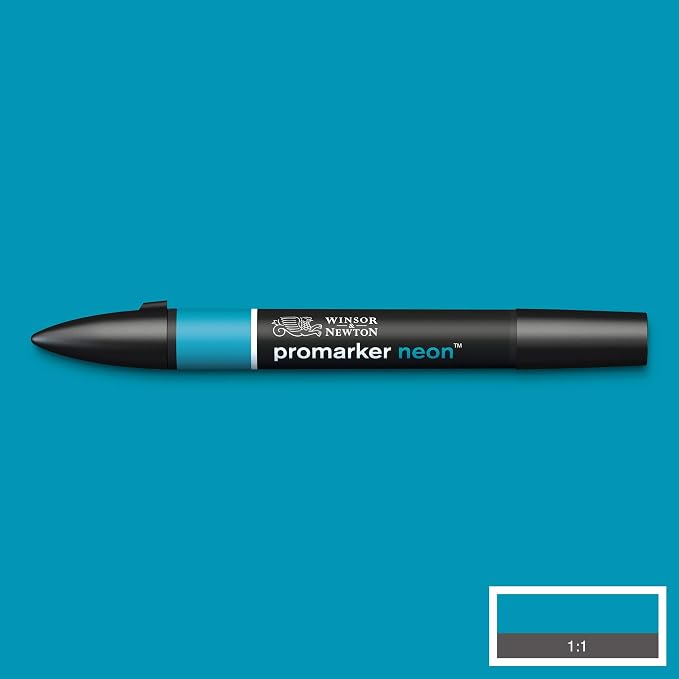 Winsor & Newton ProMarker, Neon Volt Blue - Image 4