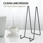 3 Pack 12 Inch Plate Stands for Display - Image 4