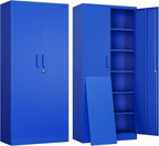 Yizosh Metal Garage Storage Cabinet by Yizosh
