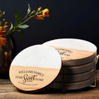 Personalized Coasters House Warming Gifts New Home, Custom Drink Coasters - Image 6