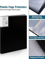 Art Portfolio 3 Packs 9"x12" Display Book Presentation Book Folder - Image 3