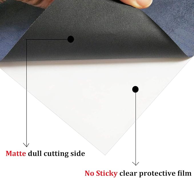 guangyintong Heat Transfer Vinyl Black HTV Rolls, Matte Surface PVC Material - Image 3