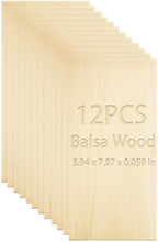 Balsa Wood Sheets 1/16" Thick by BARSHASPACE