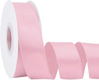 Lt Pink 1.5 Inch 25 Yards Satin Wired Ribbon Easter Ribbons by Simplegoal
