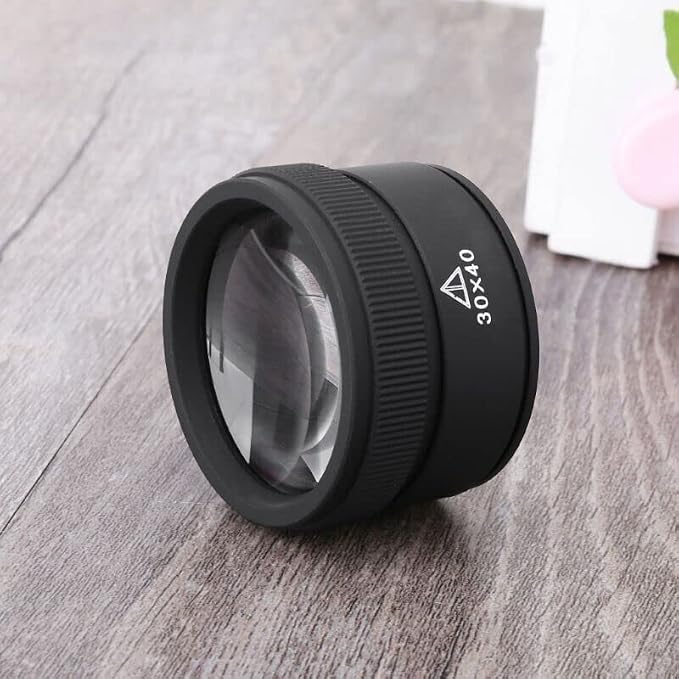 40x Magnifying Glass Eye Loupes Loop Optical Magnifier Jewelry Watch Repair Tool - Image 3