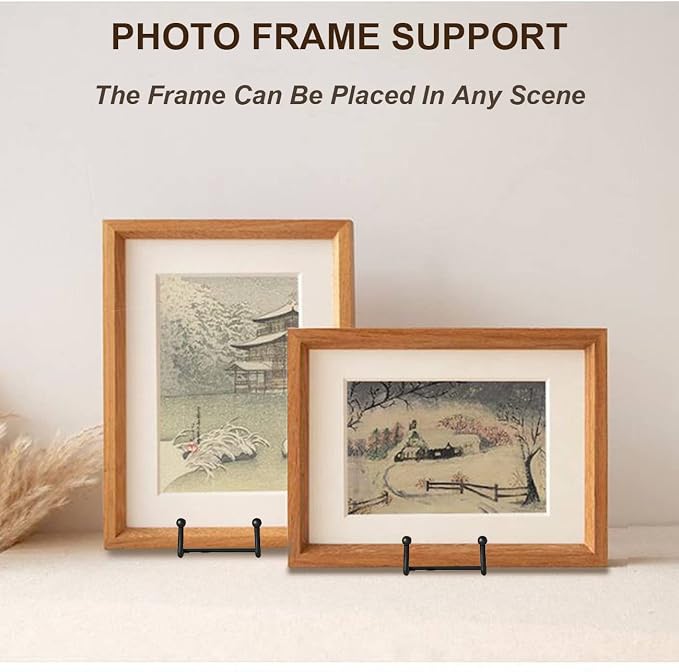 Hoewina Plate Stands for Display, Metal Frame holder stand for Book Holder - Image 6