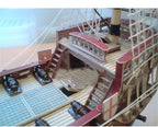 CHICHIYANG Ship Model Building Kits Galeon Golden Hind Sailboat Model Ship - Image 5