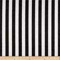 Richland Textiles 1 in. Stripe Black/White Fabric By The Yard by Richlin+Fabrics