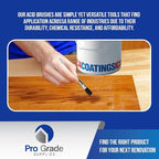 Pro Grade Acid Brushes, 3/8 Inch Flux Brush - Image 7