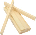 MECCANIXITY 10Pcs Wood Strips Slats, 11/32" x 7/8" x 8" Thin Wood Sticks Flat by MECCANIXITY
