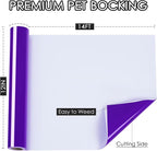 TORC Purple Permanent Vinyl 12" x 14 FT Glossy Purple Adhesive Vinyl Roll - Image 2