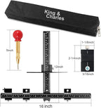 King&Charles Aluminum Cabinet Hardware Jig&Auto Center Punch | Avoid Jitter - Image 3