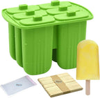 Bangp Popsicle Molds 6-cavity, Non-BPA Silicone Ice Pop Maker | Silicone by Bangp