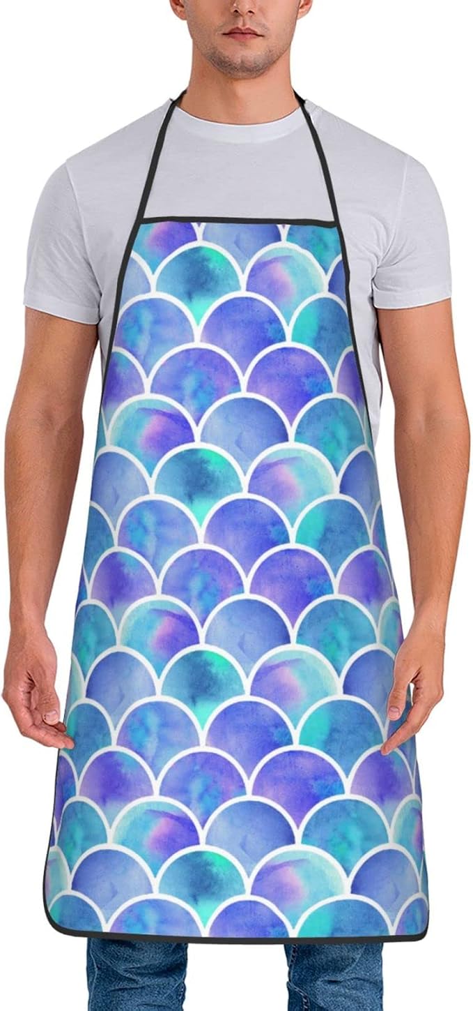 Apron Cooking Chef Work Shop Women Men Baking Decorations Painting Bbq Grilling - Image 2