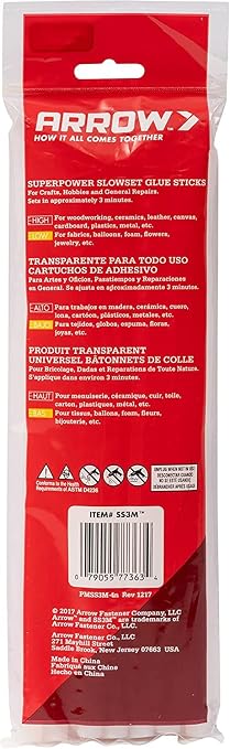 Arrow SS3M Full Size Slow Set Glue Sticks - Image 9