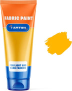 Yellow Fabric Paint 2 fl. oz Tube – Permanent Fabric Paint Yellow by 7+Artists