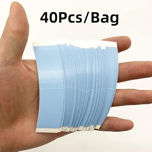 Eumos 40pcs Double Sided Wig Tape Waterproof Lace Front Tape - Image 2