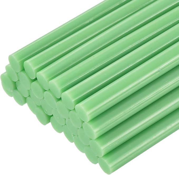uxcell 30pcs 7mm x 200mm Full Size Hot Glue Gun Sticks 8-inch x 0.27-inch High by uxcell