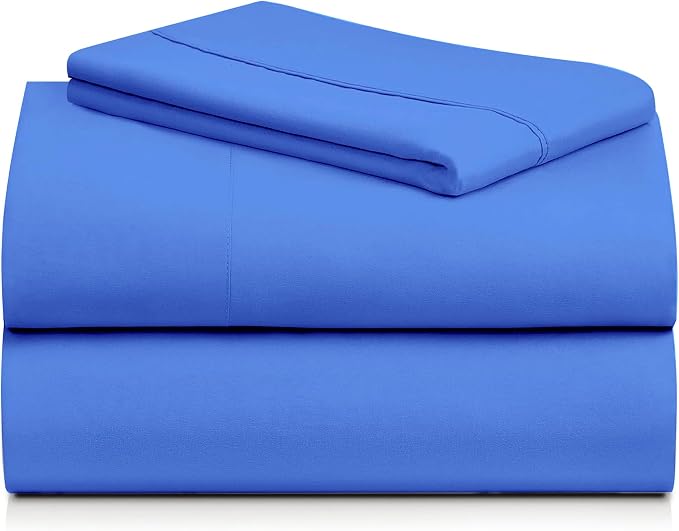 LuxClub 3 PC Twin Sheet Set, Deep Pockets Wrinkle Free Cooling Bed Sheets Hotel - Image 8