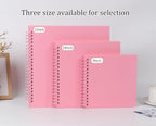RECUTMS 12x12 Scrapbook 60 Pages Kraft Paper DIY Anniversary Album Pink | 250gsm - Image 6