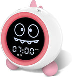 Kids Alarm Clock, Toddler Sleep Training Clock by H-chin