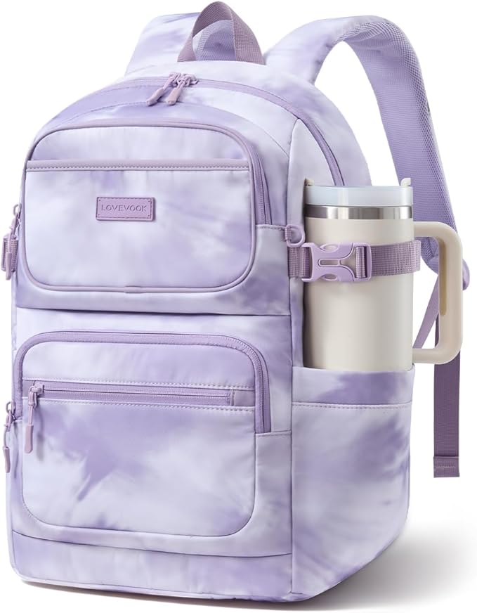 LOVEVOOK School Backpack for Teen Girls & College Students, Large Capacity by LOVEVOOK
