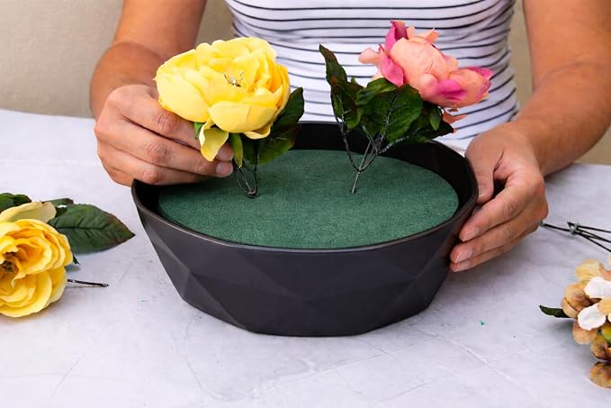 FLOFARE Pack of 4 Floral Foam Round Blocks - Image 6