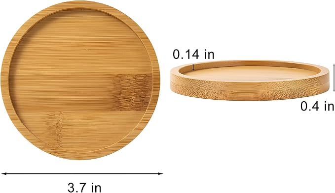 Bamboo Coasters for Crafts, DIY resin projects, classroom crafts, group - Image 2