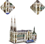 Architecture World Famous of 3D Puzzle.Build Your Own Collection of 17 Global - Image 4