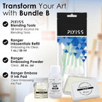 Ranger Emboss It Ink Pad and Reinker and Embossing Powder and Blending Tools - Image 7
