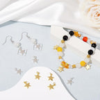 Beebeecraft 1 Box 20Pcs Star Charms 18K Gold&925 Sterling Silver Plated - Image 4