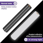 TUMIYA Heat Transfer Vinyl Reflective Black HTV Roll, Reflective HTV Vinyl - Image 3