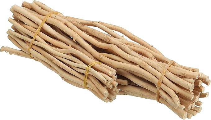 PATIKIL 50 Pcs / 2 Size Wood Log Sticks, 0.2-0.5inch in Diameter Natural by PATIKIL