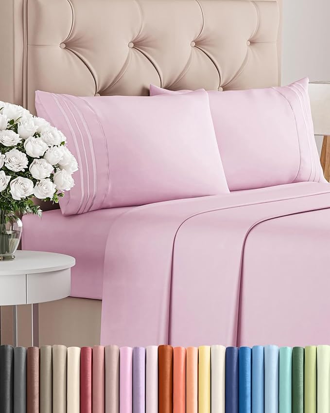 Queen Size 4 Piece Sheet Set by CGKUnlimited