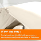 TAIMIT Light Beige Full Size Comforter Set - Image 2