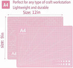 A4 Self-Healing Cutting Mat, Double-Sided Craft Mat - Image 6