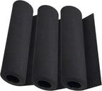 3-Pack 2mm Thick Black Eva Foam Cosplay Sheets roll, 13.5" x 49" Premium eva by MEARCOOH
