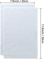 Jtnohx White Felt Fabric, Soft Felt Sheets - Image 3