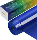 HTVRONT Heat Transfer Vinyl Blue Iron on Vinyl, 12 x 60FT | Blue HTV Vinyl Roll by HTVRONT